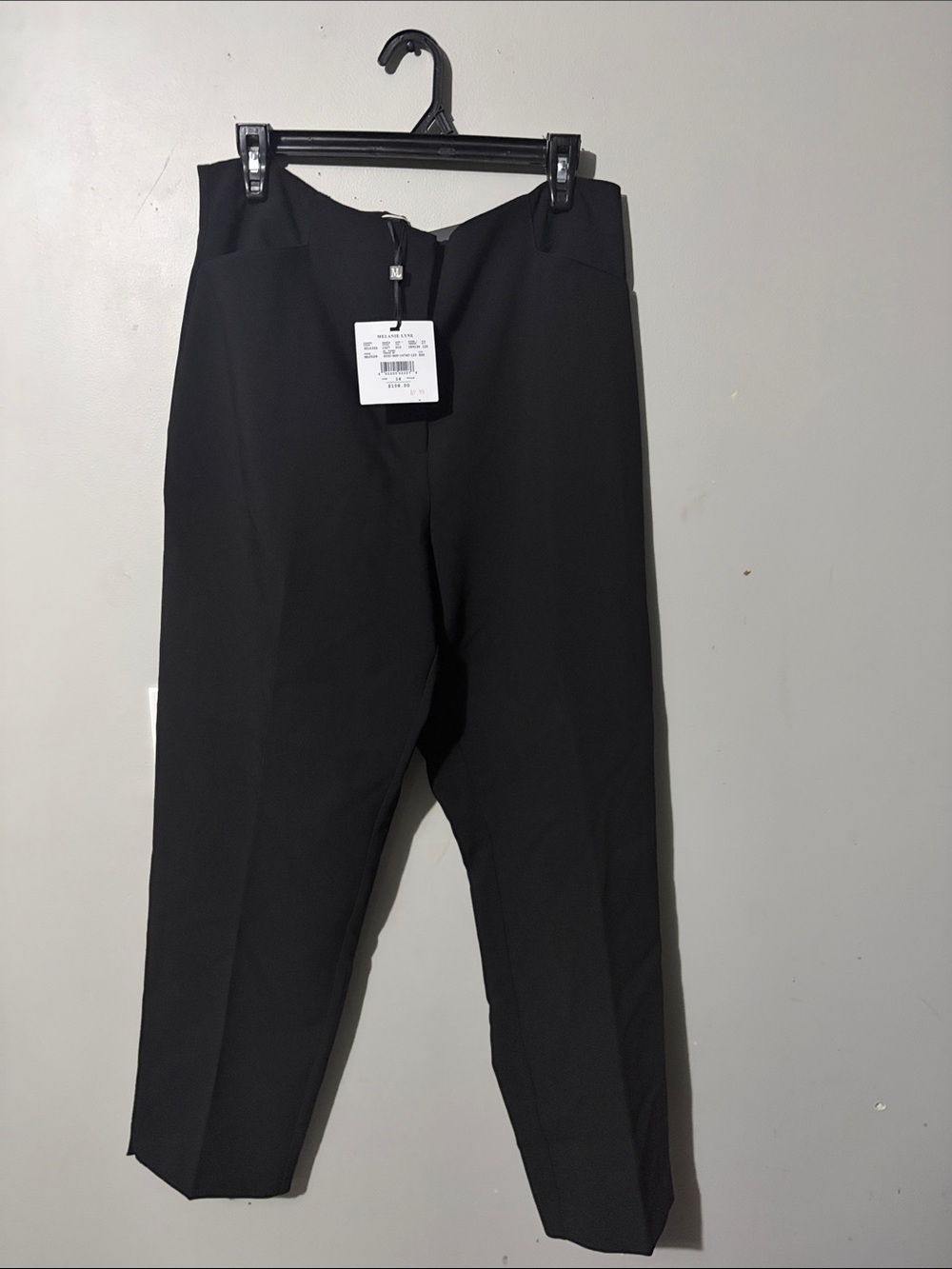 Women's Black Tailored Dress Pants - Sleek Office Staple